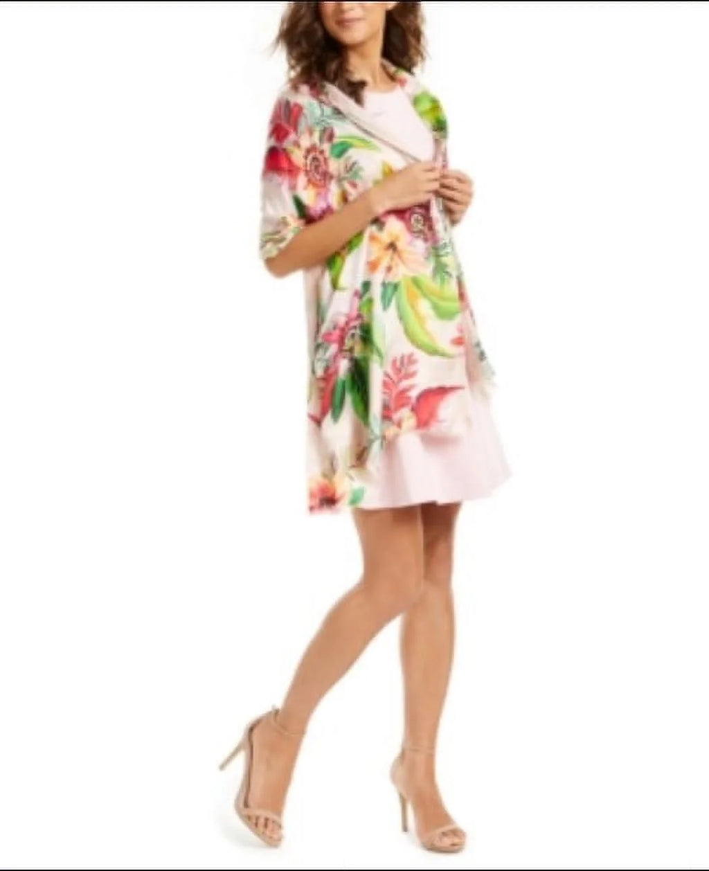 Echo Paradise Floral Silk Tubular Wrap