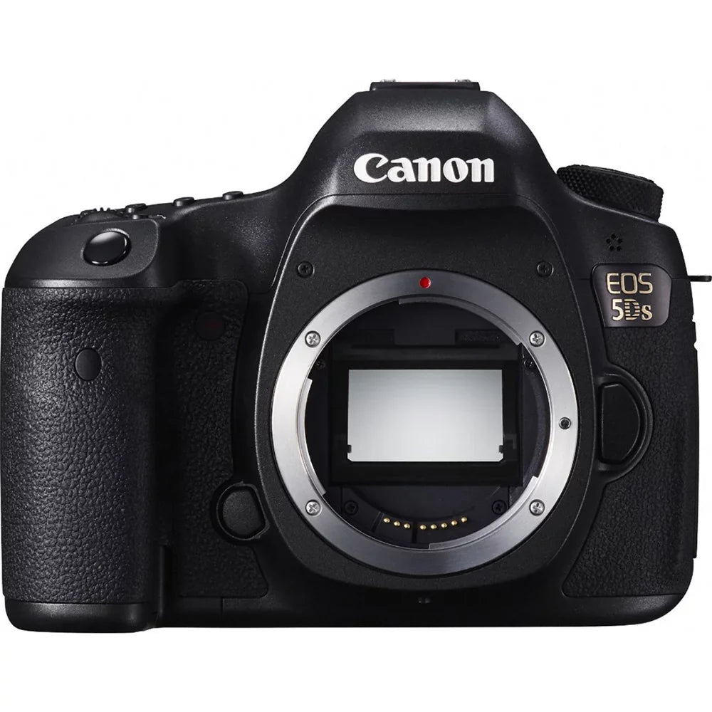 Canon  5DS 50.6MP Digital  Camera (Body Only) with Lens Power Bundle, Includes, Sigma 24-35mm Standard-Zoom Lens, Multicoated  Protective Filter & 2x -E6 Batteries